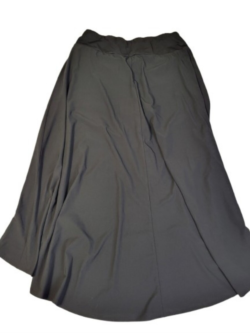 Halara Breezeful 2 in 1 High Waisted Skirt Short w/ Pockets Black Ruffle Flowy - Picture 2 of 7